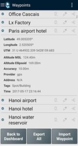 GPS Waypoints 3.14