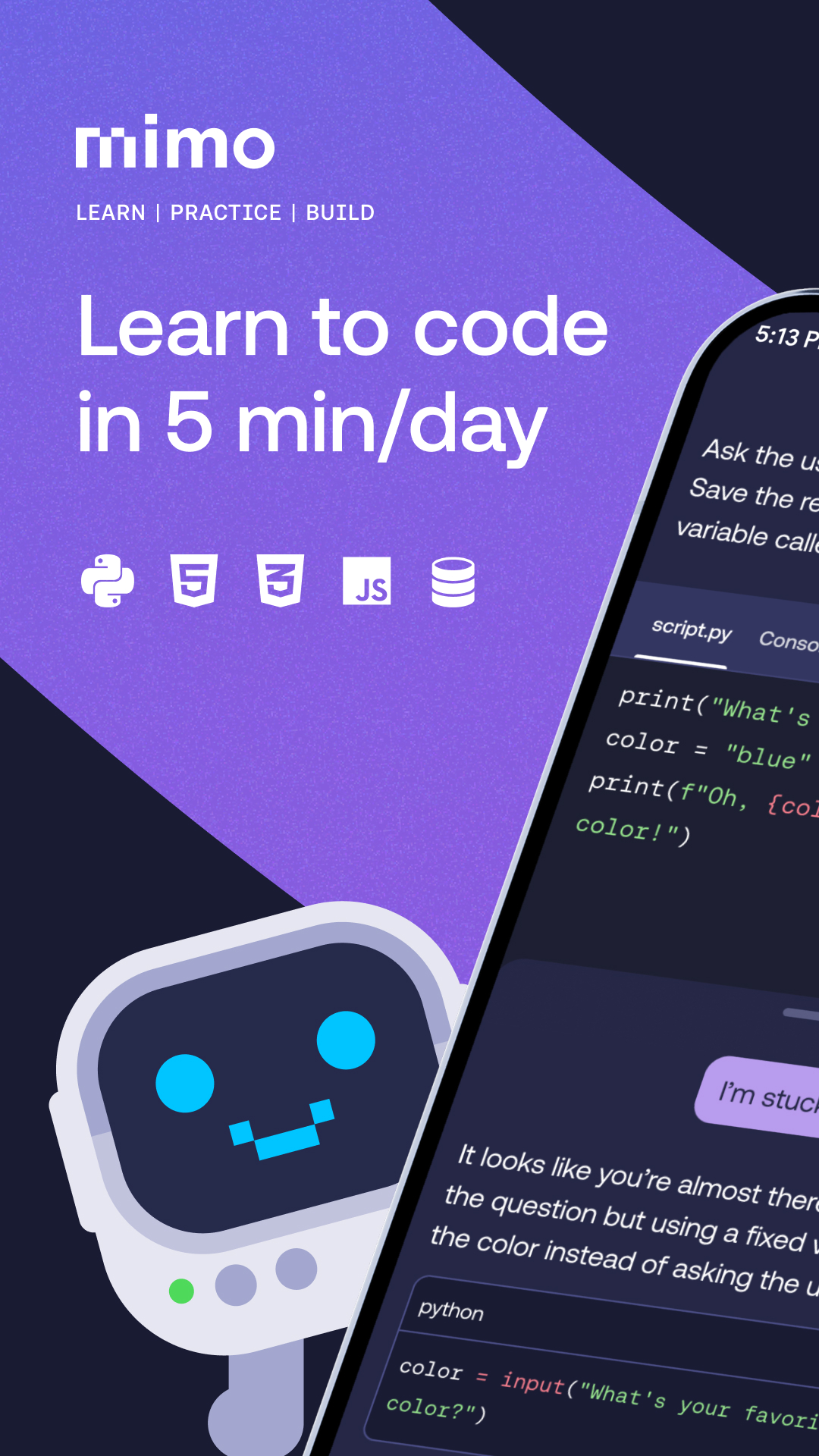 Download Learn Python Coding - Mimo APKs for Android - APKMirror