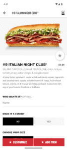 Jimmy John's Sandwiches 6.16.0