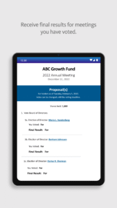 ProxyVote: Your Voice Matters 6.0.7