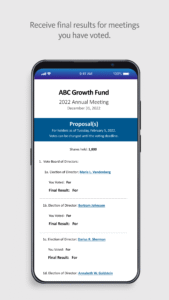 ProxyVote: Your Voice Matters 6.0.7