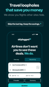 Skiplagged: Travel Hacks 2.5.2 Skiplagged: Travel Hacks 2.5.2