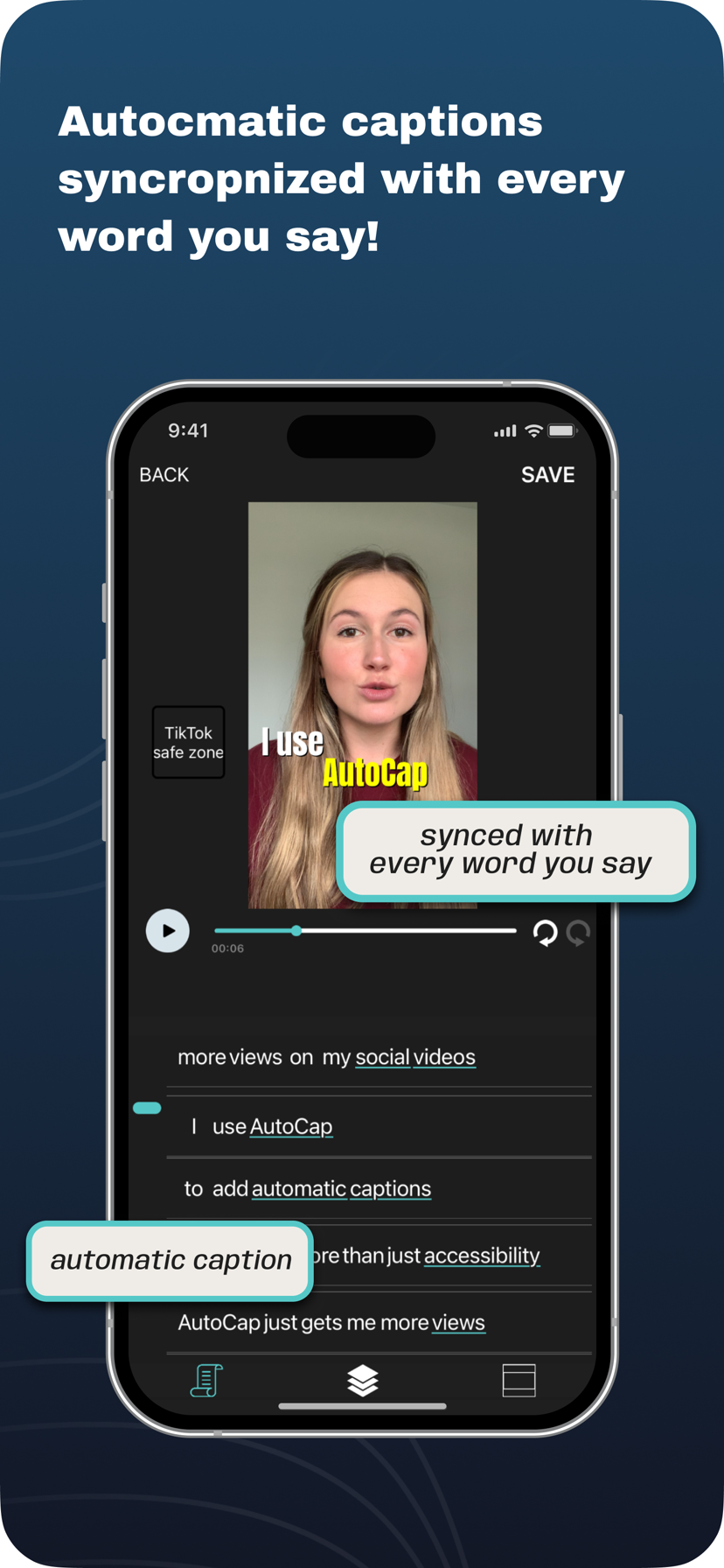 AutoCap Captions Teleprompter 1 0 21 (nodpi) (Android 8 1 ) APK