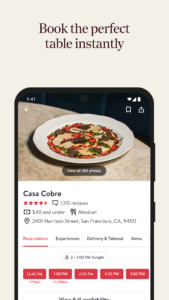 OpenTable 17.16.0