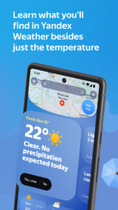 Yandex Weather & Rain Radar 25.7.11 (120-640dpi) (Android 8.0+)