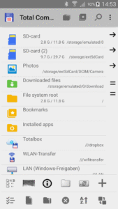 Total Commander - file manager 3.11 (arm-v7a) (Android 2.2+)