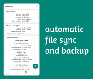 Autosync - File Sync & Backup 5.0.45 (arm64-v8a + arm-v7a) (nodpi) (Android 5.0+)