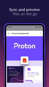 Proton Drive: Cloud Storage 2.25.0