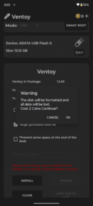 Ventoy (Unofficial) 9.7.3