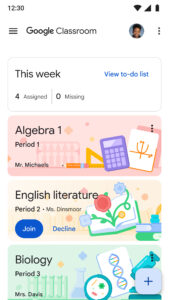 Google Classroom 7.1.061.05.30 (arm-v7a) (nodpi) (Android 4.4+)