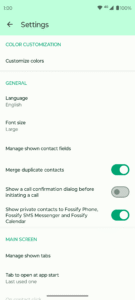 Fossify Contacts 1.2.2