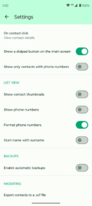 Fossify Contacts 1.2.2