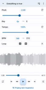 Music Speed Changer 12.1.5-pl (arm64-v8a + x86 + x86_64) (320-640dpi) (Android 7.1+)