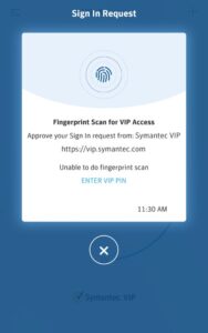VIP Access 5.2.1 VIP Access 5.2.1
