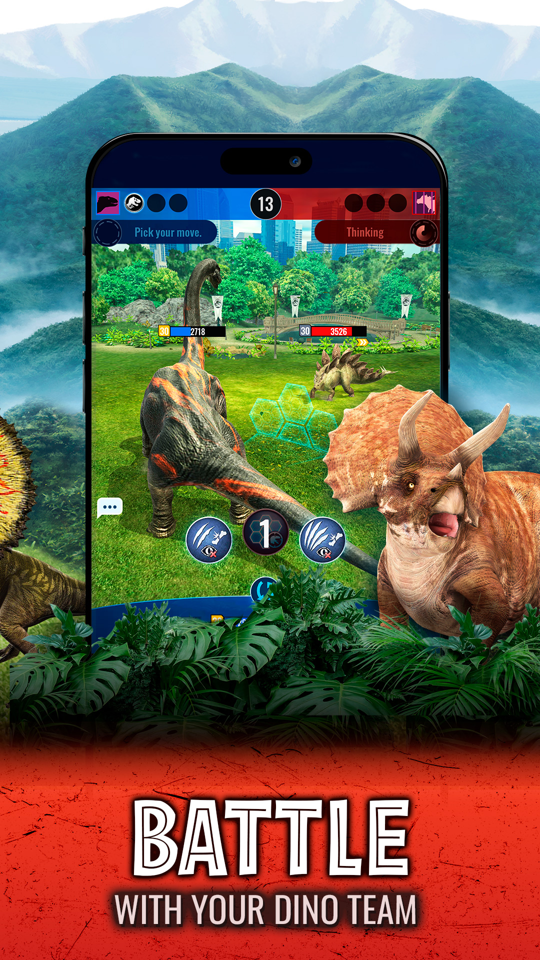 Jurassic World Alive 3.14.70 APK Download by Ludia Games Inc.