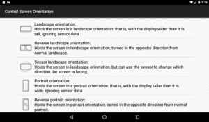 control screen rotation 4.2