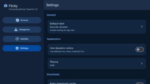 Flicky (f-droid version) 4.3.4 (x86_64) Flicky (f-droid version) 4.3.4 (x86_64)