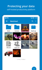 Nextcloud (f-droid version) 3.12.1 (Android 4.2+)