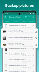 Backup and Restore - APP 7.0.5