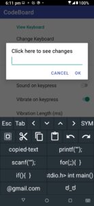 CodeBoard Keyboard for Coding 6.0.3
