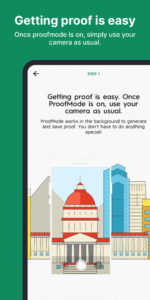 Proofmode: Verifiable Camera 2.6.0-RC-3