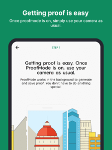 Proofmode: Verifiable Camera 2.6.0-RC-3