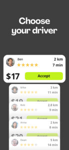 inDrive. Rides with fair fares 5.132.0