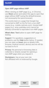 NoAMP (open webpage w/o AMP) 2.10