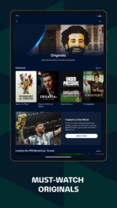 FIFA+ | Football streaming app (Android TV) 8.5.4 (arm64-v8a + arm-v7a) (320dpi)