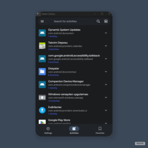 Hidden Settings 6.64