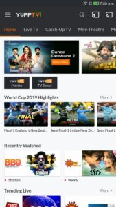 YuppTV LiveTV, Live Cricket 7.11 (nodpi) (Android 5.0+)