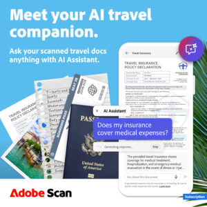 Adobe Scan AI PDF Scanner, OCR 24.03.07-google-dynamic (arm64-v8a + arm-v7a) (480-640dpi) (Android 8.0+)