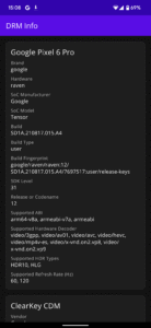DRM Info 1.1.16-250707 beta (120-640dpi) (Android 9.0+)