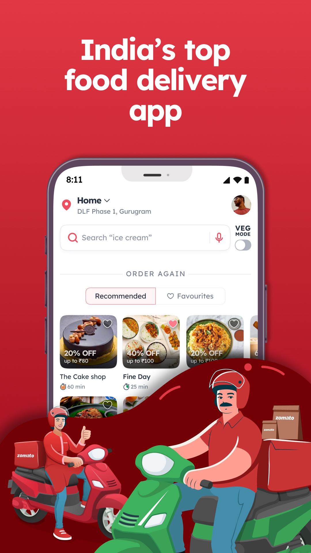 Zomato: Food Delivery Dining 18 7 9 (Android 5 0 ) APK Download by