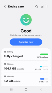 Samsung Device Care 13.8.01.29