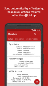 Autosync for MEGA - MegaSync 4.4.40 (arm64-v8a + arm-v7a) (nodpi) (Android 5.0+)