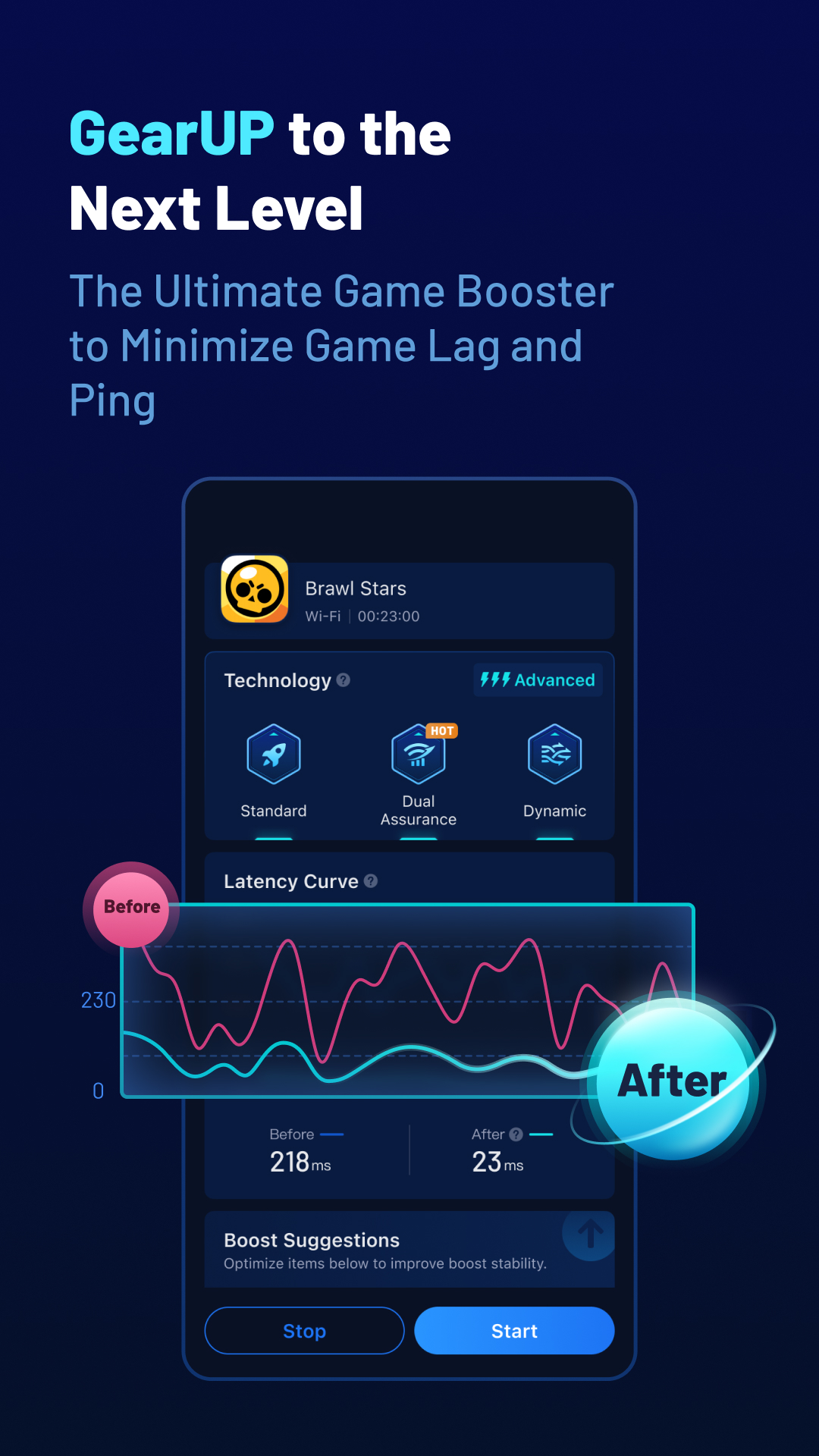 GearUP Game Booster: Lower Lag 3 44 1 APK Download by GearUP Global