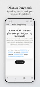 Manus AI 1.9.26