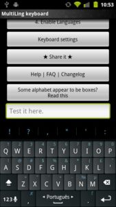 Portuguese Keyboard Plugin 5.0.1