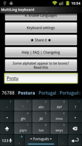 Portuguese Keyboard Plugin 5.0.1