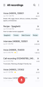Samsung Voice Recorder 21.3.50.27