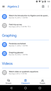 Google Classroom 3.35