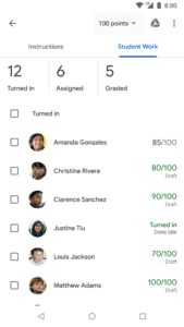 Google Classroom 3.35