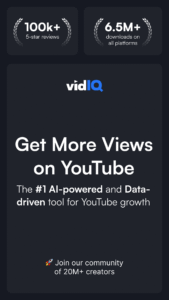 vidIQ for YouTube 2.2.65