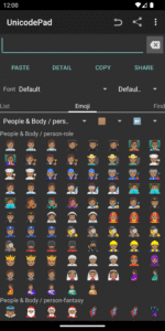 Unicode Pad (f-droid version) 2.16.1-fdroid