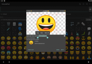 Unicode Pad (f-droid version) 2.16.1-fdroid