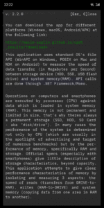 CPDT Benchmark〉Storage, memory 2.4.1