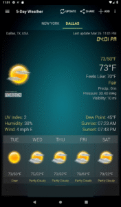Weather & Clock Widget 6.5.4.7