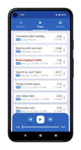 Voice Recorder 3.36 Voice Recorder 3.36