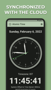 Atomic Time - NTP Clock Sync 1.10.2